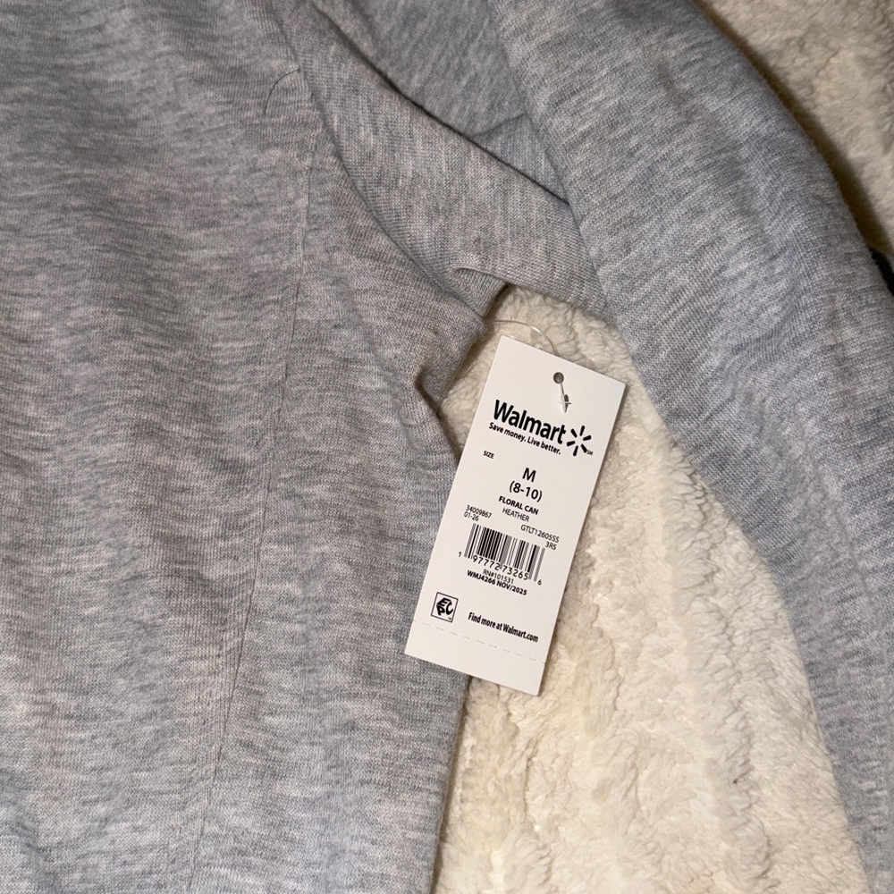 Coca-Cola Gray Sweatshirt with Pink Floral Can - Picture 3 of 10